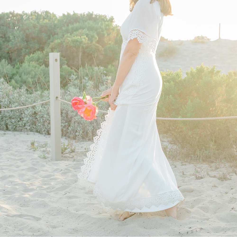 Lulu's White Lace Maxi Dress - Picture 11 of 11